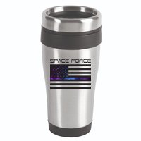US Space Force Flag 16oz Travel Tumbler
