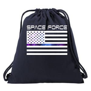 US Space Force Flag Drawstring Bag