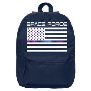 US Space Force Flag 16 in Basic Backpack