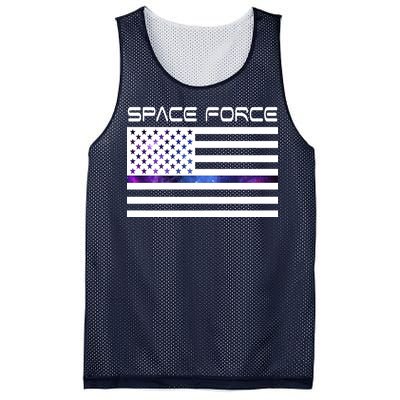 US Space Force Flag Mesh Reversible Basketball Jersey Tank