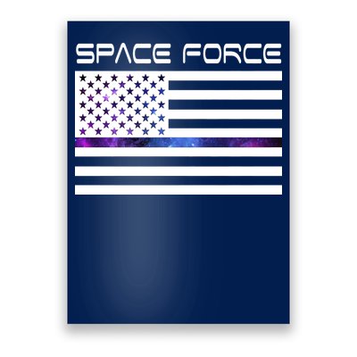 US Space Force Flag Poster