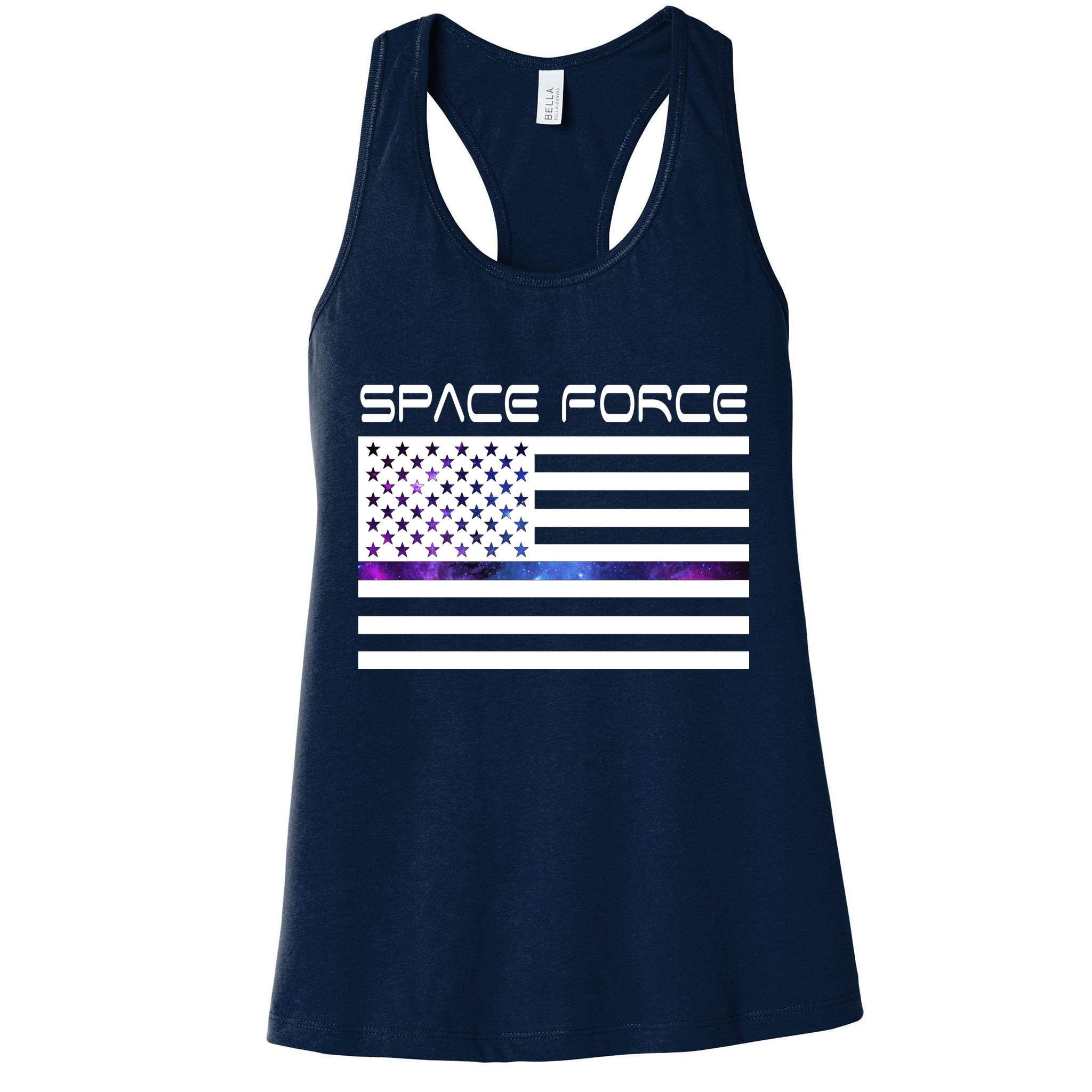 US Space Force Flag Womens Tank Top