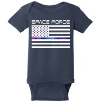 US Space Force Flag Baby Bodysuit