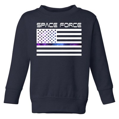 US Space Force Flag Toddler Sweatshirt