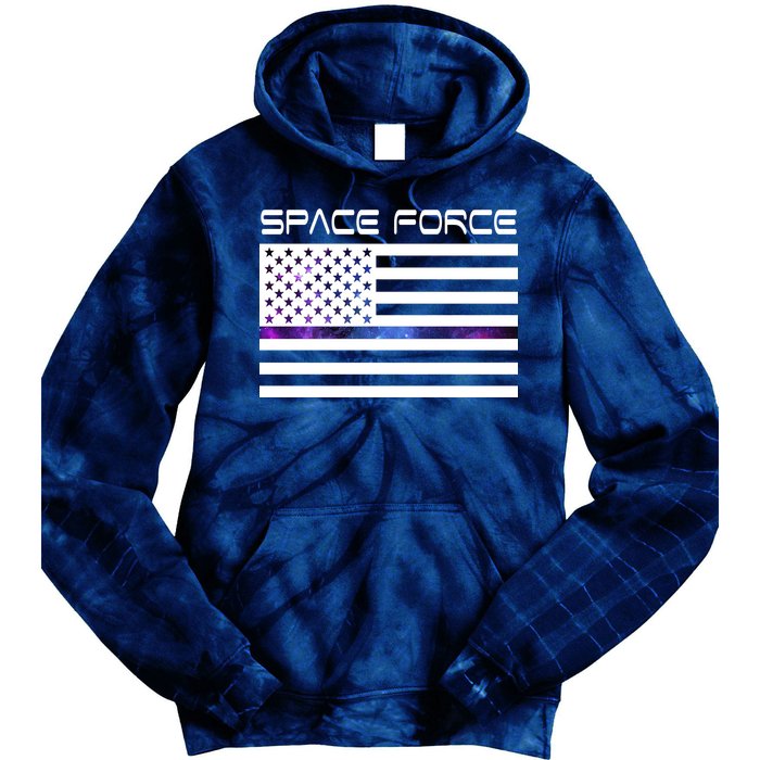 US Space Force Flag Tie Dye Hoodie