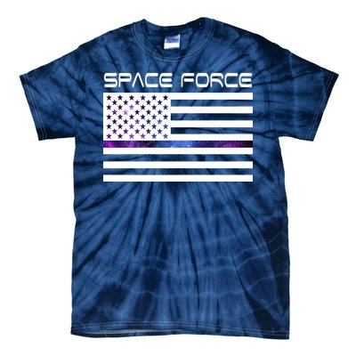 US Space Force Flag Tie-Dye T-Shirt