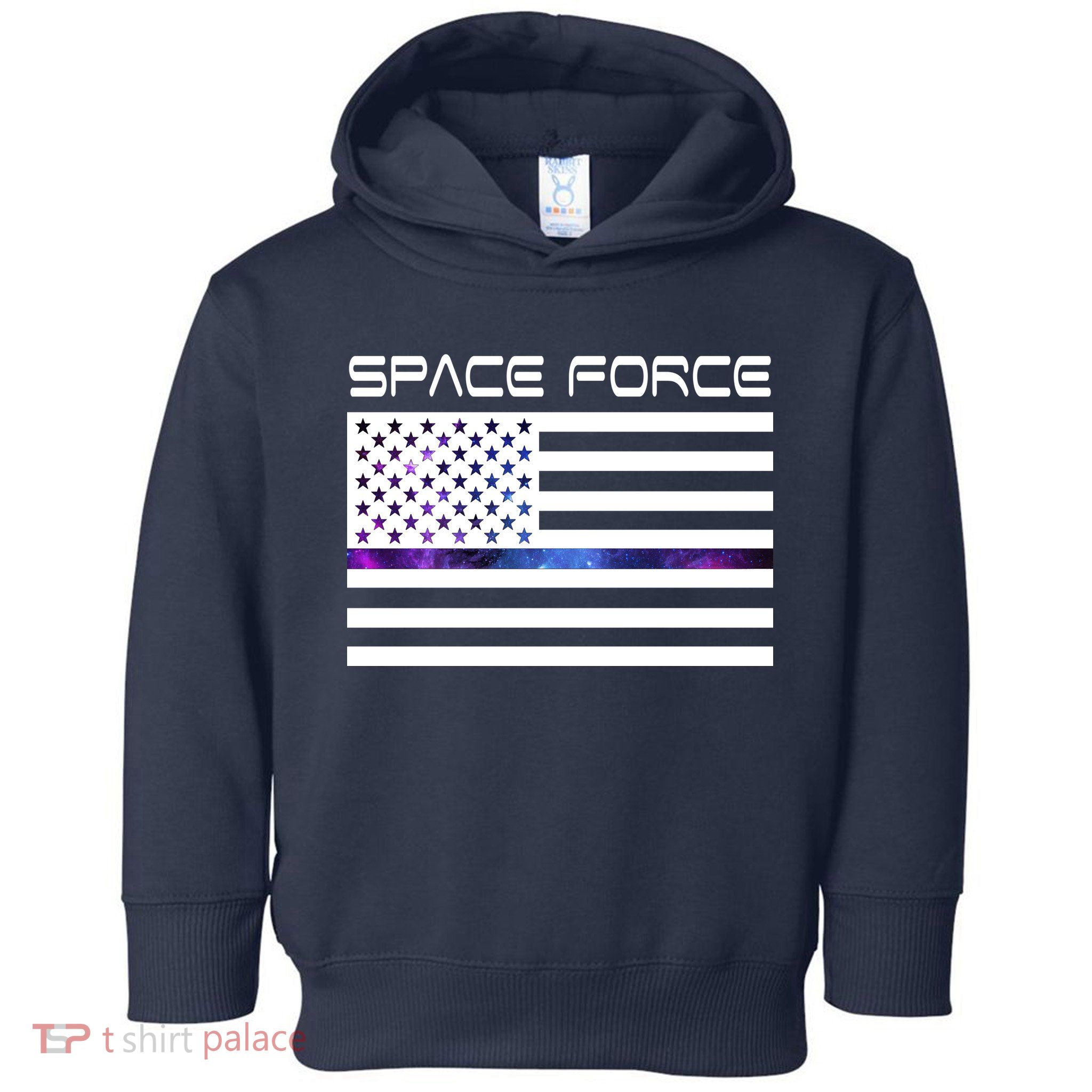US Space Force Flag Toddler Hoodie