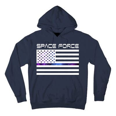 US Space Force Flag Tall Hoodie