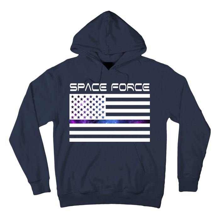 US Space Force Flag Tall Hoodie