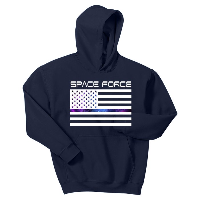 US Space Force Flag Kids Hoodie