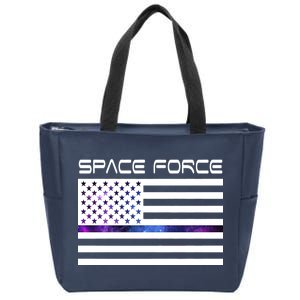 US Space Force Flag Zip Tote Bag