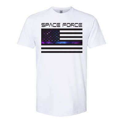 US Space Force Flag Softstyle CVC T-Shirt