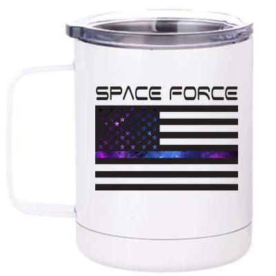 US Space Force Flag 12 oz Stainless Steel Tumbler Cup