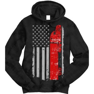 US Truck Driver USA Flag Tie Dye Hoodie