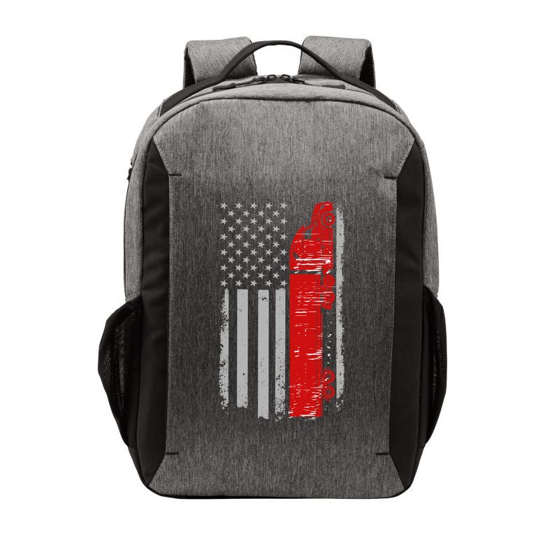 US Truck Driver USA Flag Vector Backpack
