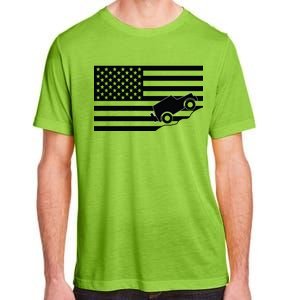 US Truck Simple Off-Roading Flag Adult ChromaSoft Performance T-Shirt