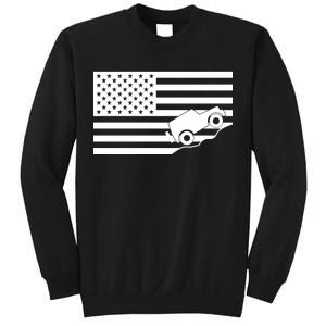 US Truck Simple Off-Roading Flag Sweatshirt