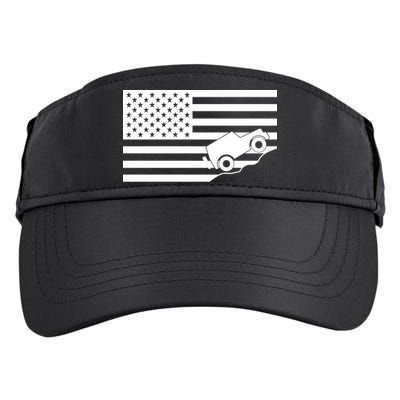 US Truck Simple Off-Roading Flag Adult Drive Performance Visor