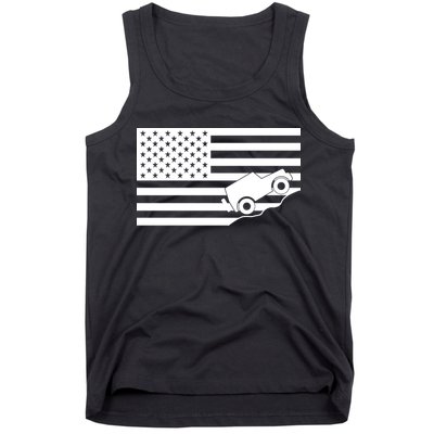 US Truck Simple Off-Roading Flag Tank Top