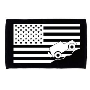 US Truck Simple Off-Roading Flag Microfiber Hand Towel