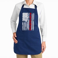 US Veterans Vintage American Flag Apron