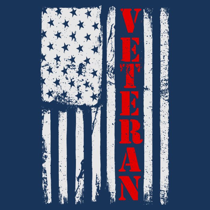 US Veterans Vintage American Flag Apron