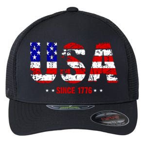 Usa Since 1776 Flexfit Unipanel Trucker Cap