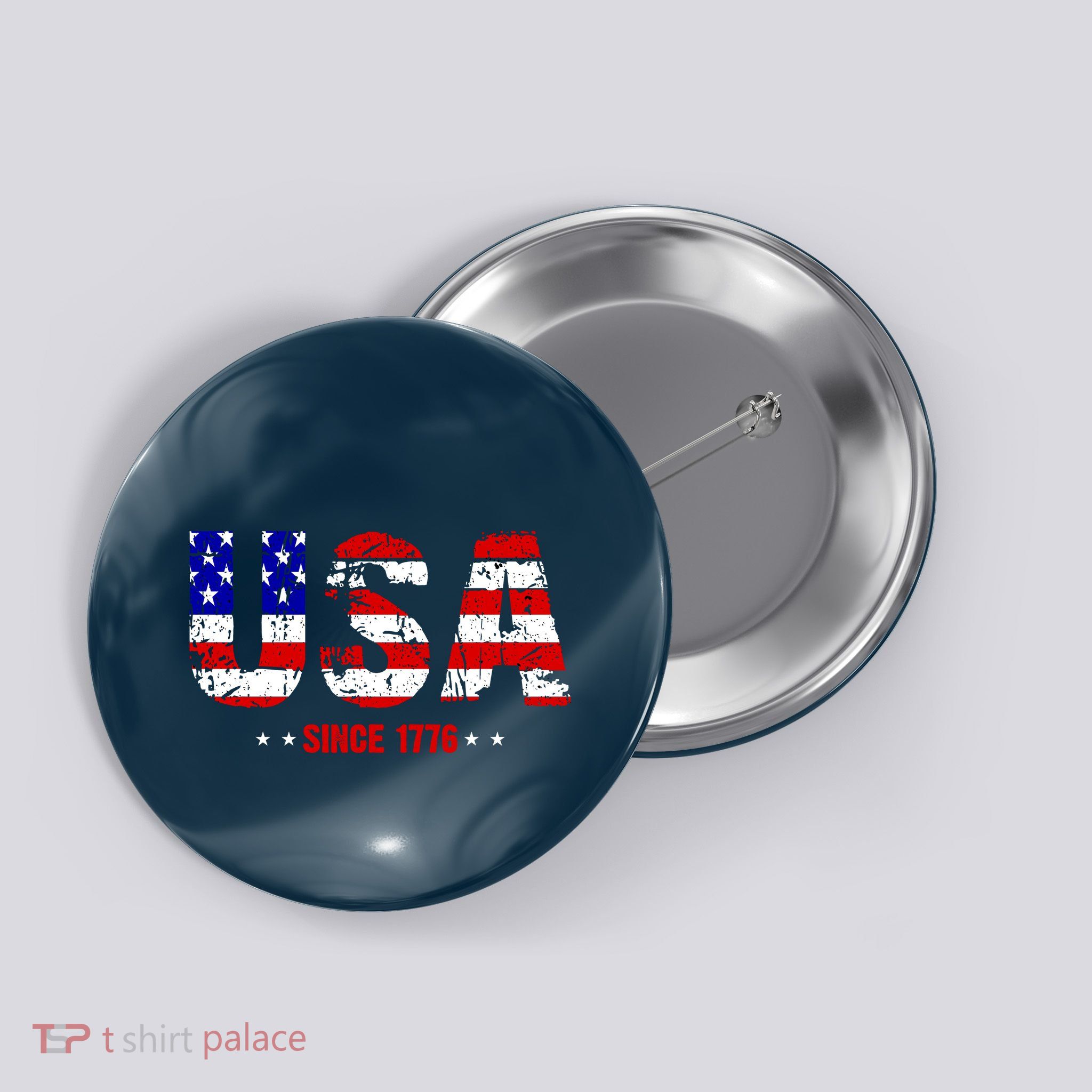 Usa Since 1776 Button