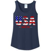 Usa Since 1776 Ladies Essential Tank