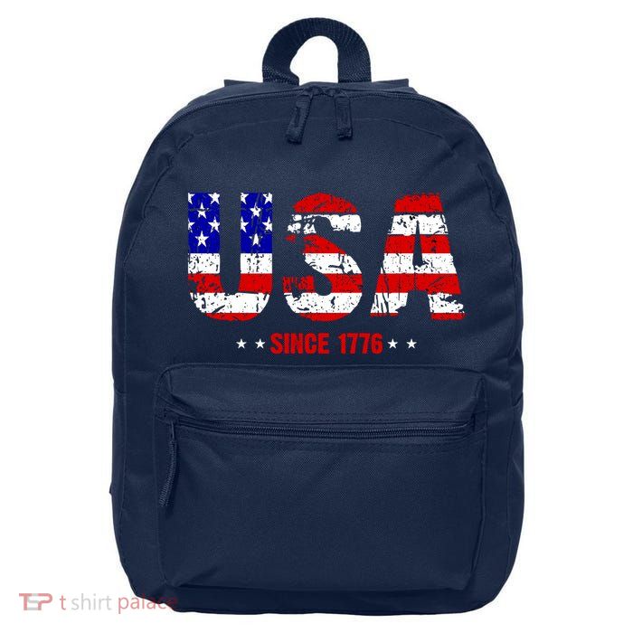 Usa Since 1776 16 in Basic Backpack
