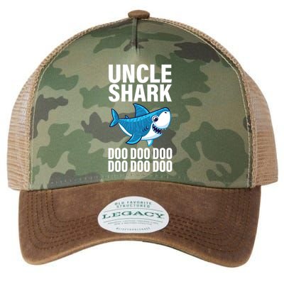 Uncle Shark Doo Doo Doo Matching Family Legacy Tie Dye Trucker Hat