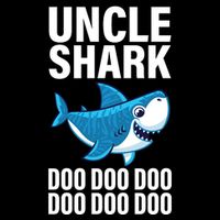 Uncle Shark Doo Doo Doo Matching Family Backpack