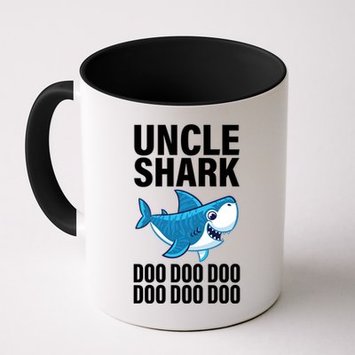 Uncle Shark Doo Doo Doo Matching Family Mug