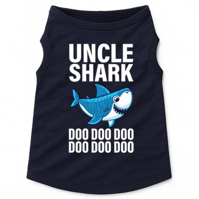 Uncle Shark Doo Doo Doo Matching Family Doggie Tank