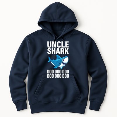 Uncle Shark Doo Doo Doo Matching Family Hoodie