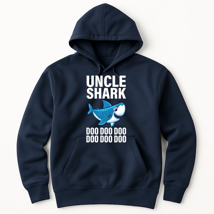 Uncle Shark Doo Doo Doo Matching Family Hoodie