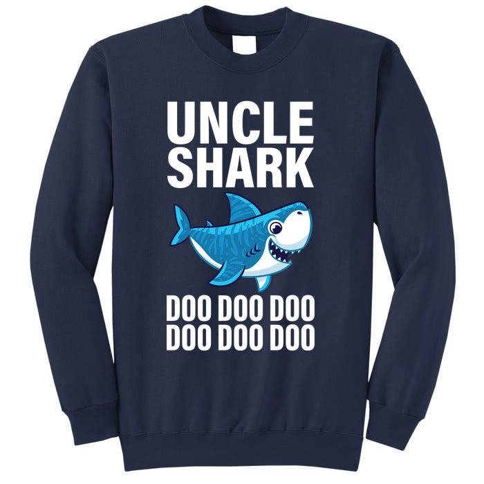Uncle Shark Doo Doo Doo Matching Family Sweatshirt