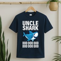 Uncle Shark Doo Doo Doo Matching Family T-Shirt