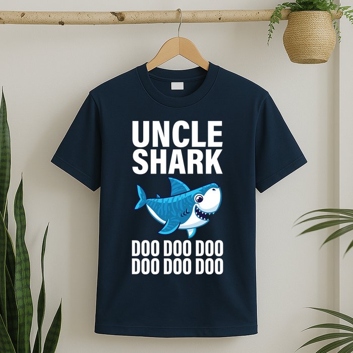 Uncle Shark Doo Doo Doo Matching Family T-Shirt