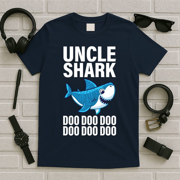 Uncle Shark Doo Doo Doo Matching Family T-Shirt