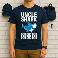 Uncle Shark Doo Doo Doo Matching Family T-Shirt