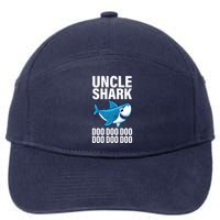Uncle Shark Doo Doo Doo Matching Family 7-Panel Snapback Hat