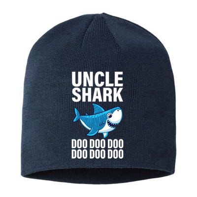 Uncle Shark Doo Doo Doo Matching Family Sustainable Beanie