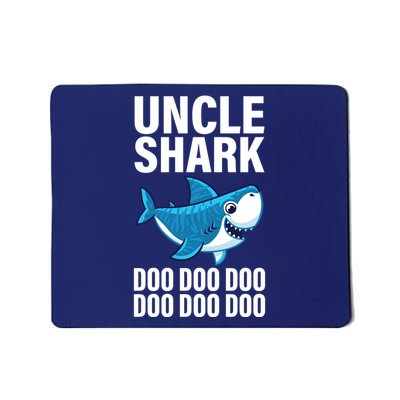 Uncle Shark Doo Doo Doo Matching Family Mousepad