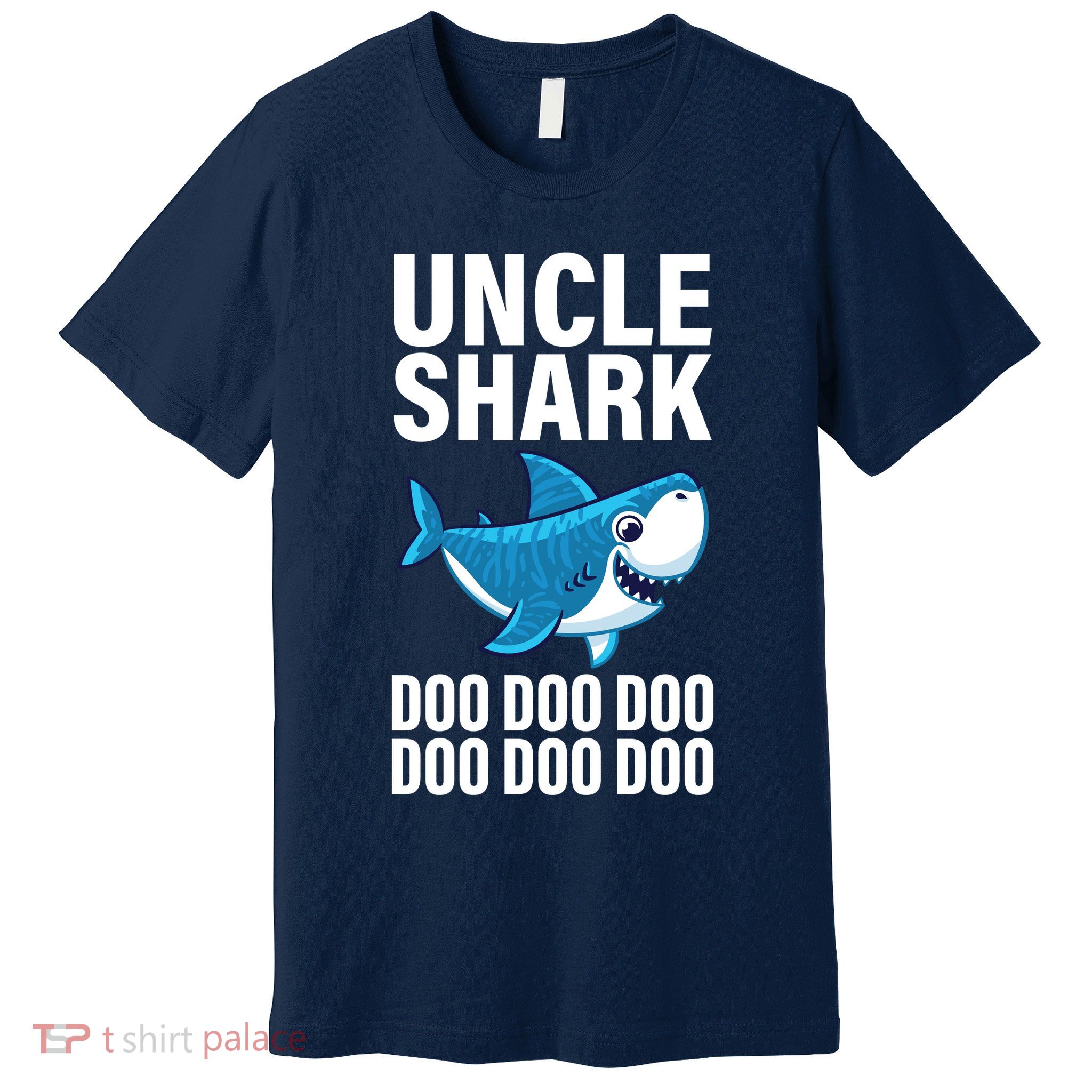 Uncle Shark Doo Doo Doo Matching Family Premium T-Shirt