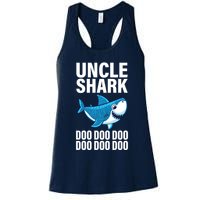 Uncle Shark Doo Doo Doo Matching Family Womens Tank Top