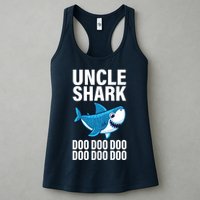 Uncle Shark Doo Doo Doo Matching Family Womens Tank Top