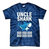Uncle Shark Doo Doo Doo Matching Family Tie-Dye T-Shirt