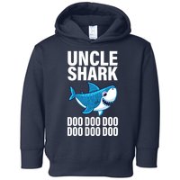 Uncle Shark Doo Doo Doo Matching Family Toddler Hoodie