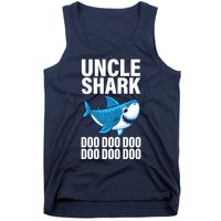 Uncle Shark Doo Doo Doo Matching Family Tank Top